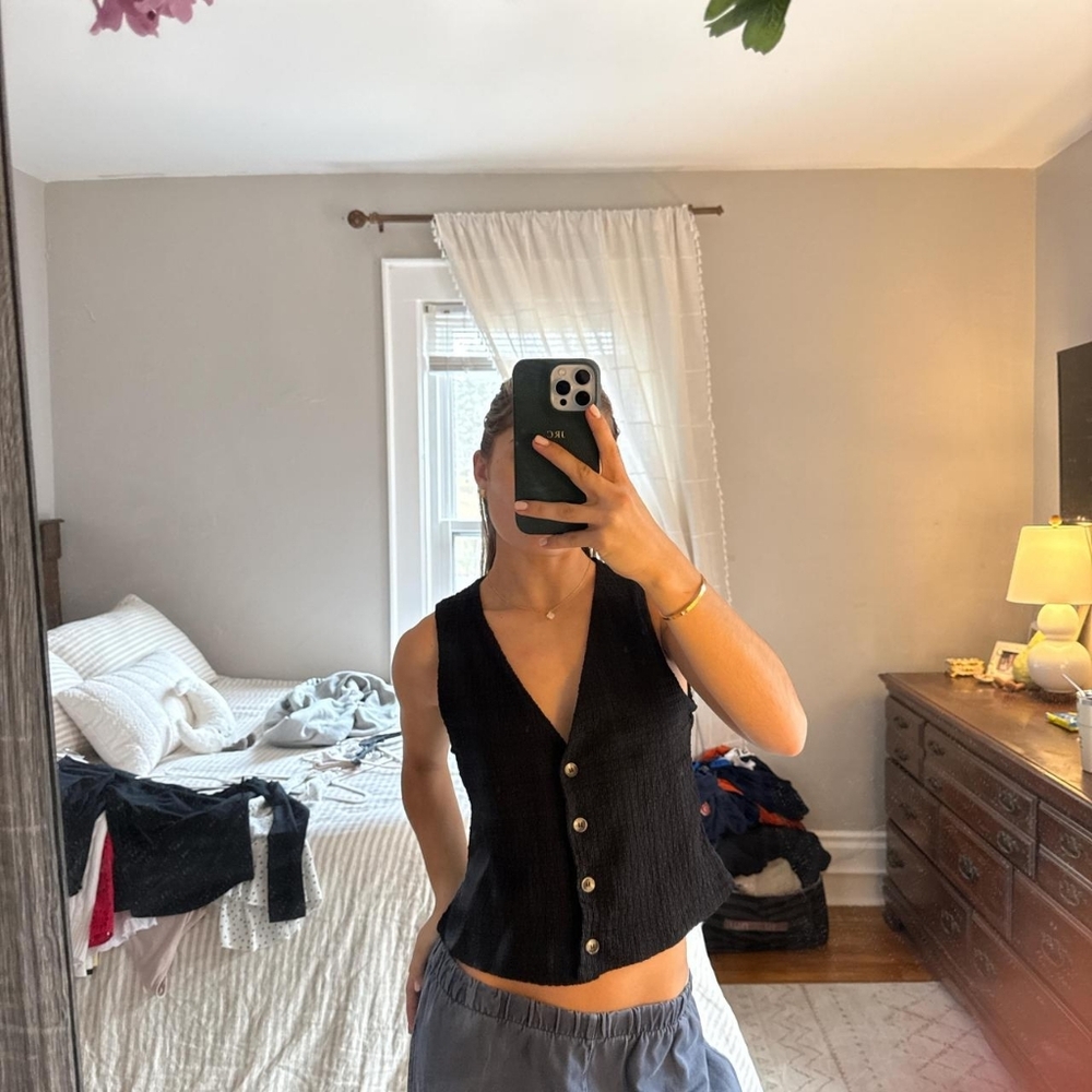 Zara Black Blouse